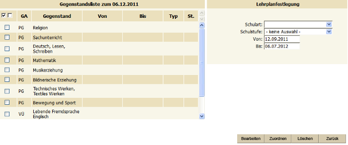 lehrplanzuordnung blanco