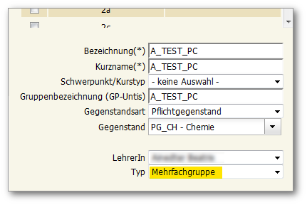 mehrfachgruppe