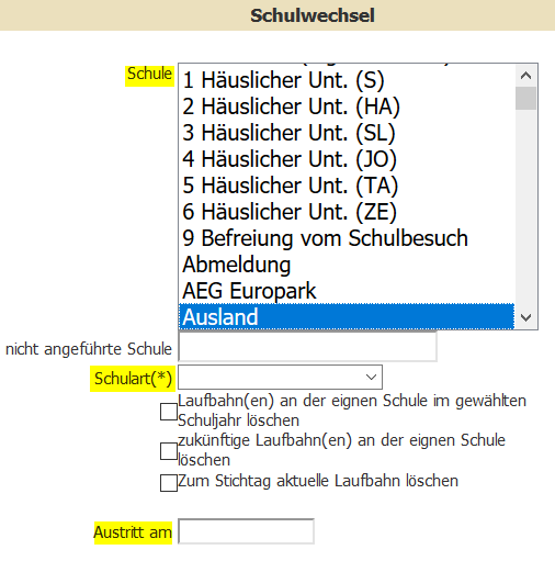 laufbahn loeschen1